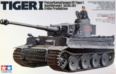 Tamiya 1/35 German Tiger I Early Production 35216